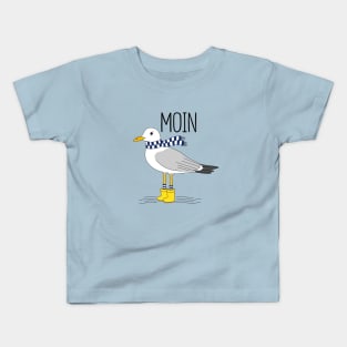 Seagull and the sea Kids T-Shirt